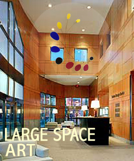 Large Space Window Art